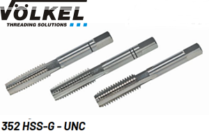 Gwintownik ręczny 3/8" UNC /3szt. HSS-G DIN352 P=16 dł.70/24mm 23318