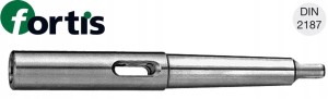 Tuleja przedłużająca 2/2 L=175mm do stożka Morse'a DIN 2187 8336019 Fortis