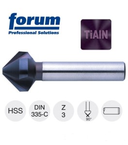 Pogłębiacz stożkowy 31,0mm 90° HSS-TiAIN kształt C 8214067-Z