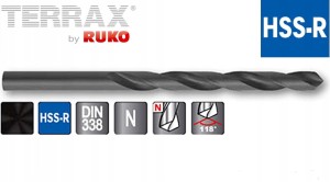 Wiertło do metalu 11,5 x 142/94mm NWKa HSS-R DIN-338 typ N 201115TX