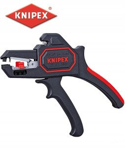 Szczypce do ściągania izolacji 12 62 180 automatyczne samonastawne do izolacji 0,2-6,0mm 1262180 Knipex
