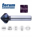 Pogłębiacz stożkowy 6,3mm 90° HSS-TiAIN kształt C 8214019