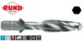 Gwintownik M8 HSS Kombi-Bit wiertło gwintujące (wiertło 6,8mm L=51mm) z chwytem 1/4" R270018