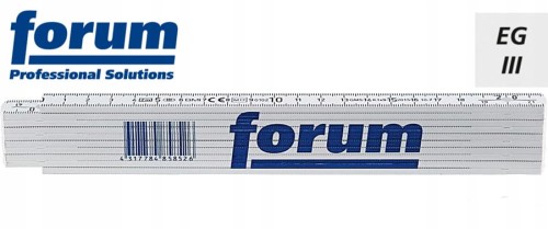 Miara składana 2m z tworzywa sztucznego 8401023