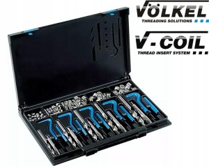 Zestaw do naprawy gwintów M6-M14 1,5D w kasecie z tworzywa sztucznego 04082