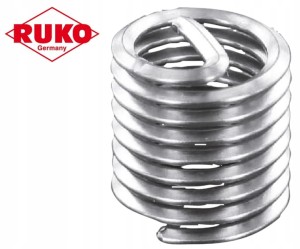 Tulejka gwintowana M12 P=1,75 L=1,5xD do naprawy gwintu 244412