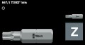 Bit torx T8 x 25mm 1/4" TORX 867/1 066495-Z Wera