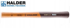 Trzonek do młotka montażowego 40mm SIMPLEX drewno hikorowe 3244.040 Halder