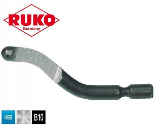 Ostrze do gratownika B10 UNIGRAT HSS do usuwania zadziorów 107012 Ruko