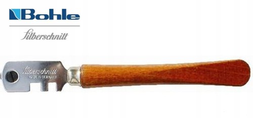 Nóż do cięcia szkła z drewnianą rękojeścią Silberschnitt BO 100.0 Bohle