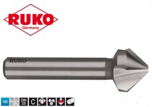 Pogłębiacz stożkowy 10,4mm HSS CBN DIN 335 kształt C 90st. 102114 Ruko