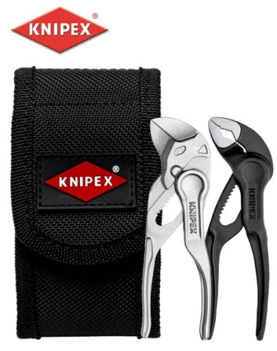 Szczypce miniaturowe XS 2szt. 00 20 72 V04 XS szczypce-klucz XS i KNIPEX Cobra® XS 002072V04XS Knipex