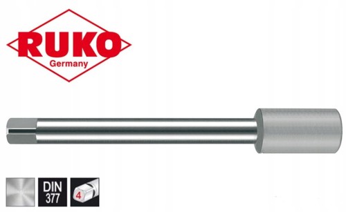 Przedłużka do gwintownika 5,5mm czop 5,5mm dł.115mm do gwintowników M9-M10 241055 Ruko