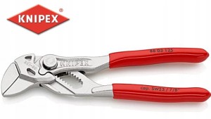 Szczypce nastawne i klucz 86 03 125 mini w jednym 125mm 8603125 Knipex