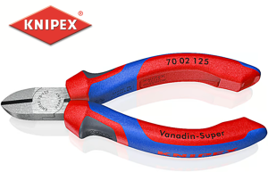 Obcinaczki boczne 125mm 70 02 125 rękojeść wielokomponentowa 7002125 Knipex