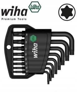 Klucze TORX T9-T40 8szt. krótkie 363 H8 oksydowane chemicznie w uchwycie Classic 36461 Wiha