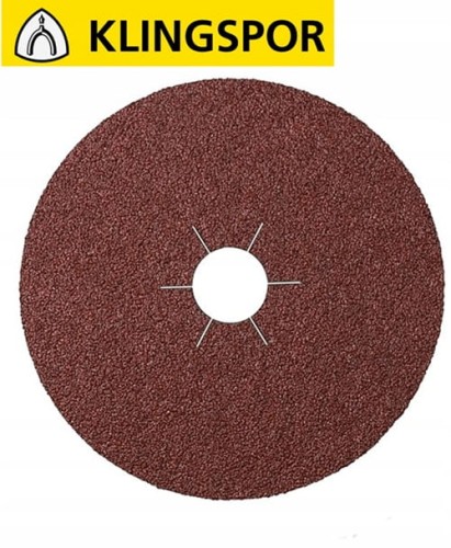 Krążek fibrowy 125mm gr.80 CS561 ziarno korund 11016 Klingspor