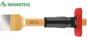 Dłuto przecinak płaski 50x250mm murarskie, do fug z osłoną dłoni 386 050 1 Rennsteig