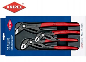 Zestaw szczypiec Cobra 00 20 09 V02 szczypce Cobra 180 250 300 002009V02 Knipex