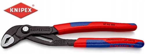 Szczypce nastawne 87 02 250 szczypce COBRA klucz do rur 8702250 KNIPEX