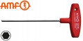 Klucz imbusowy 2,5mm L=100mm z uchwytem T 906Q 42259 Amf
