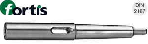 Tuleja przedłużająca 2/2 L=175mm do stożka Morse'a DIN 2187 8336019-Z Fortis