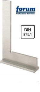Kątownik ślusarski 150 x 100mm ze stopką DIN 875/II ze stali specjalnej 8203056-Z Forum
