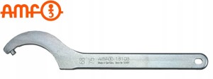 Klucz hakowy 45-50mm z czopem 5mm ocynkowany 55467 Amf