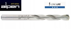 Wiertło widiowe 5mm do muru i materiałów budowlanych LONG LIFE 117005001 Alpen