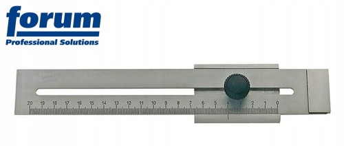 Suwmiarka traserska 200mm z płaskim suwakiem precyzyjna 8102010 Forum