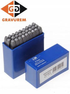 Znaczniki literowe 12mm numeratory alfabet A-Z 10112000-Z Gravurem