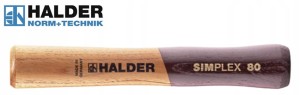 Trzonek krótki 80 młotka montażowego brukarskiego Simplex 3244.082-Z Halder