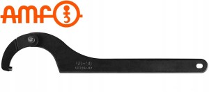 Klucz hakowy przegubowy z czopem 5mm 60-90 przegubowy czop 5mm 53081 Amf