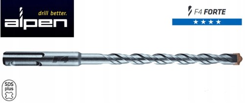 Wiertło sds-plus 8,0 x200/260mm FORTE F4 837008001 Alpen