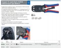 Szczypce 97 51 12 do zaciskania wtyków telefonicznych Western 975112 Knipex