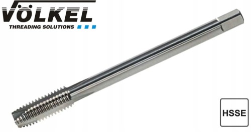 Gwintownik maszynowy M16x1,5 HSSE kobaltowy przelotowy 39533 Volkel