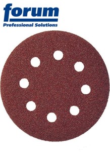 Krążek 125mm gr.120 na rzep 8 otworów 8517022 Forum