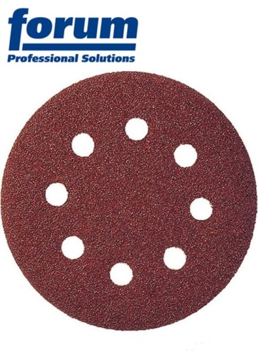 Krążek 125mm gr.120 na rzep 8 otworów 8517022 Forum