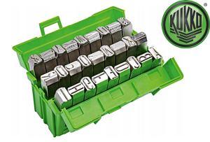 Znaczniki literowe 12mm alfabet numeratory A-Z 331-012 Kukko