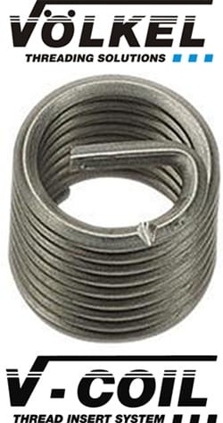 Tulejka gwintowana M8 P=1,25 L=1,5D do naprawy i regeneracji gwintu 07311-1 V-Coil