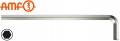 Klucz imbusowy 3/16" długi trzpieniowy niklowany 165x33mm 43562 Amf
