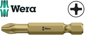 Bit krzyżowy Ph2 x 50mm 1/4" 851/4 TH PHILLIPS ze strefą skrętną TORSION 059860-Z