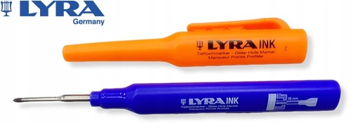 Marker niebieski do głębokich otworów INK 4480051 Lyra