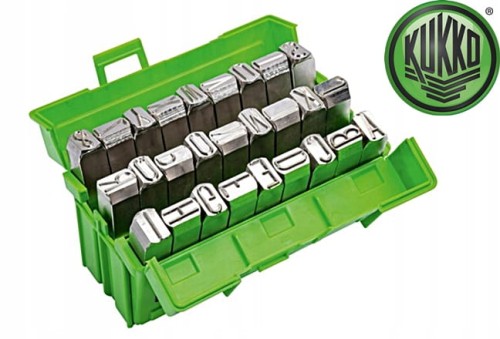 Znaczniki literowe 4mm alfabet numeratory A-Z 331-004 Kukko