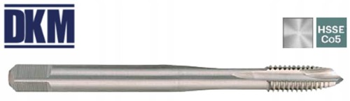 Gwintownik maszynowy kobaltowy M5 P=0,8 dł=70/16mm HSSE-Co5 forma B 3707-0004 DKM