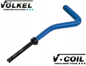 Naprawa gwintu przyrząd do wkręcania wkładki gwintującej M6 nr.9 08009 V-coil