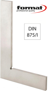 Kątownik 150x100mm płaski bez stopki (przekrój 25x5mm) DIN 875/I - stal specjalna 8050150