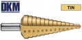 Wiertło wielostopniowe 6-30mm HSS-TiN stopniowe 3201-0002 DKM