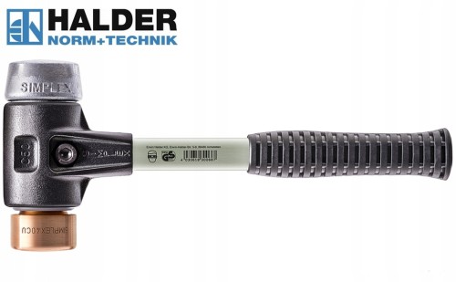 Młotek blacharski 30 aluminium i miedź 3749 Halder