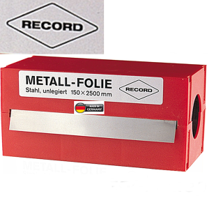 Folia metalowa STAL 0,15mm w rolce 150x2500mm ze stali niestopowej 8702022-Z